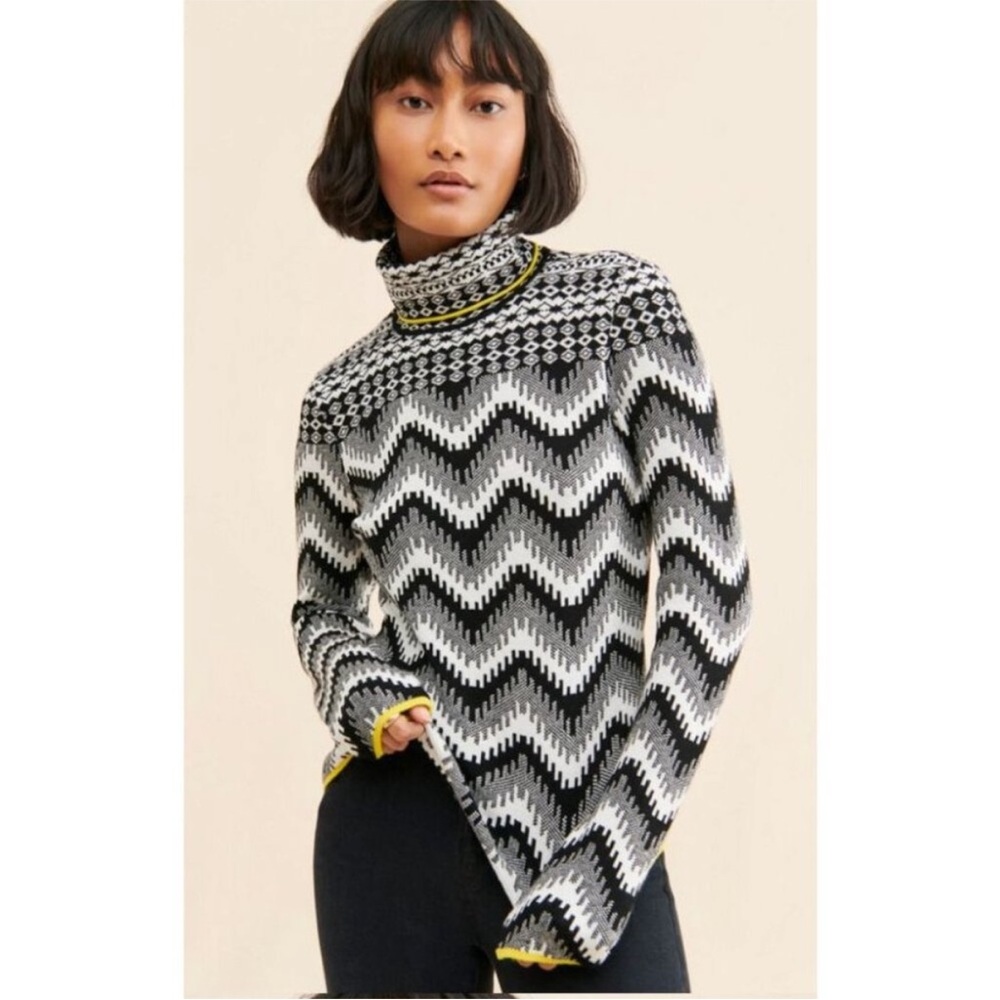 Maeve by Anthropologie Ski Slope Turtleneck Sweater